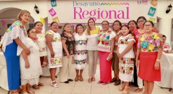 Celebran Desayuno Regional a beneficio de las Casas del Adulto Mayor en Isla Mujeres