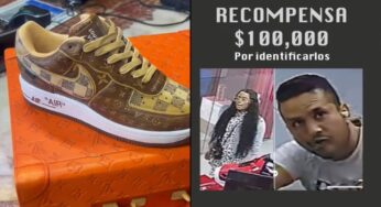 Detienen a una mujer por el robo de tenis valuados en 1.2 mdp