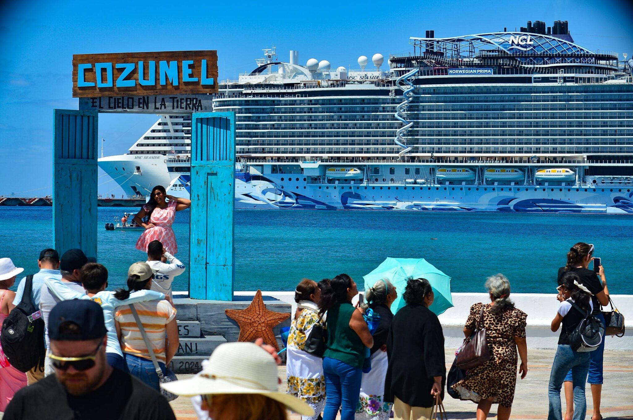 Cozumel cierra la última semana de marzo con mas de 115 Mil Turistas de Crucero