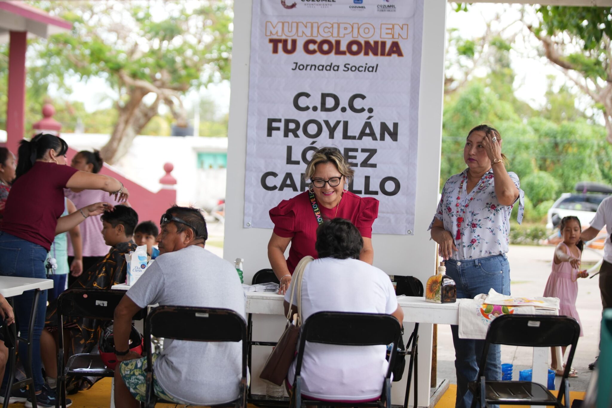 Más de dos mil personas atendidas en las jornadas sociales en Cozumel