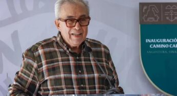 Llega a CDMX gobernador de Sinaloa