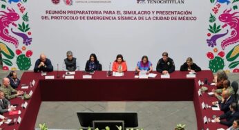 Presentan protocolo de emergencia sísmica en CDMX