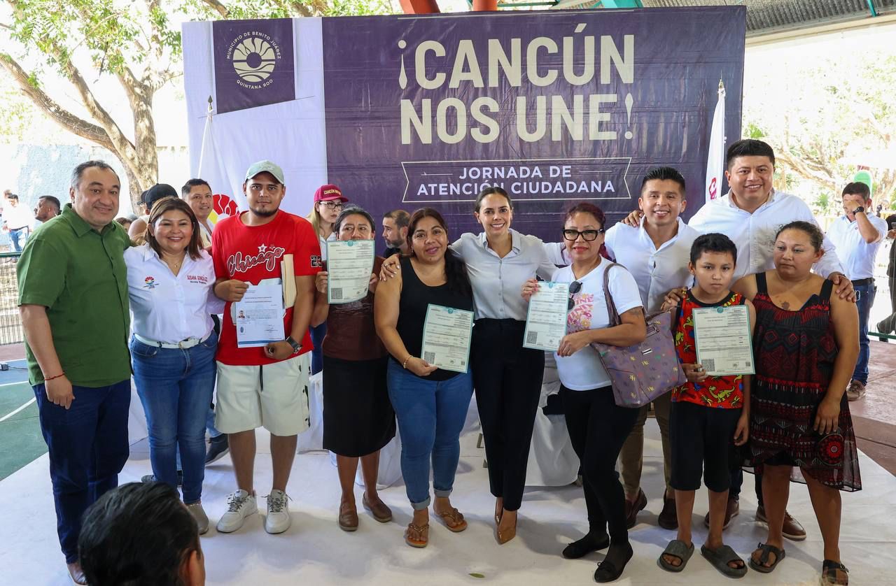 Realizan la edición 40 de “Cancún Nos Une” en la Supermanzana 92