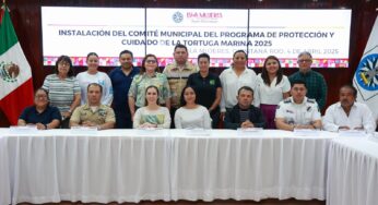 Gobierno de Isla Mujeres instala el Comité Municipal de Protección y Conservación de la Tortuga Marina 2025