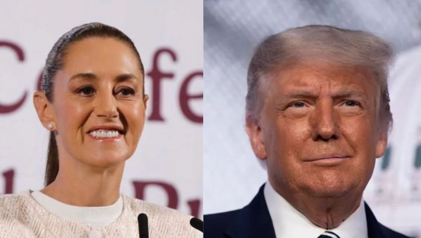 Sheinbaum y Trump sostienen llamada “para alcanzar acuerdos”