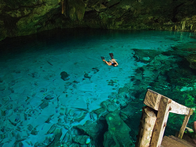 Descubre el Cenote Dos Ojos