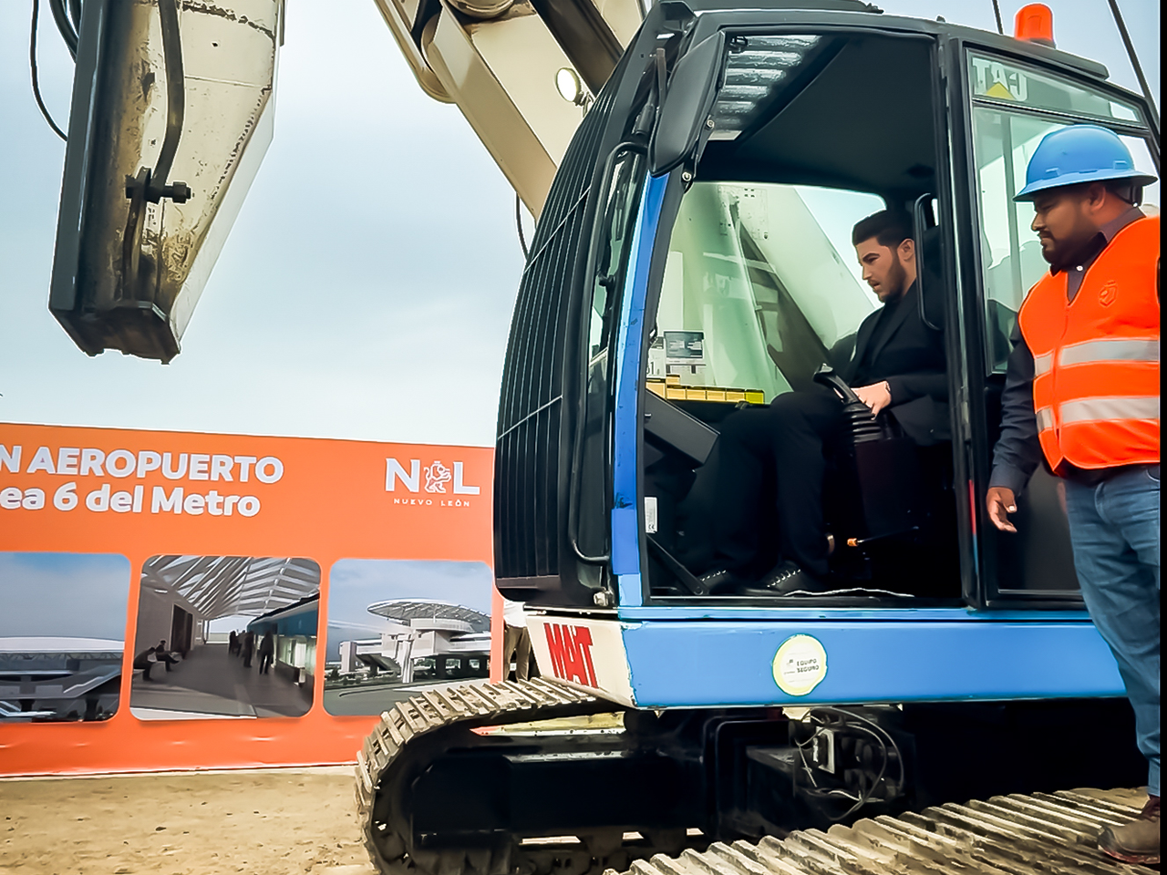 Arranca Gobernador construcción de la Estación Aeropuerto de la Línea 6 del Metro