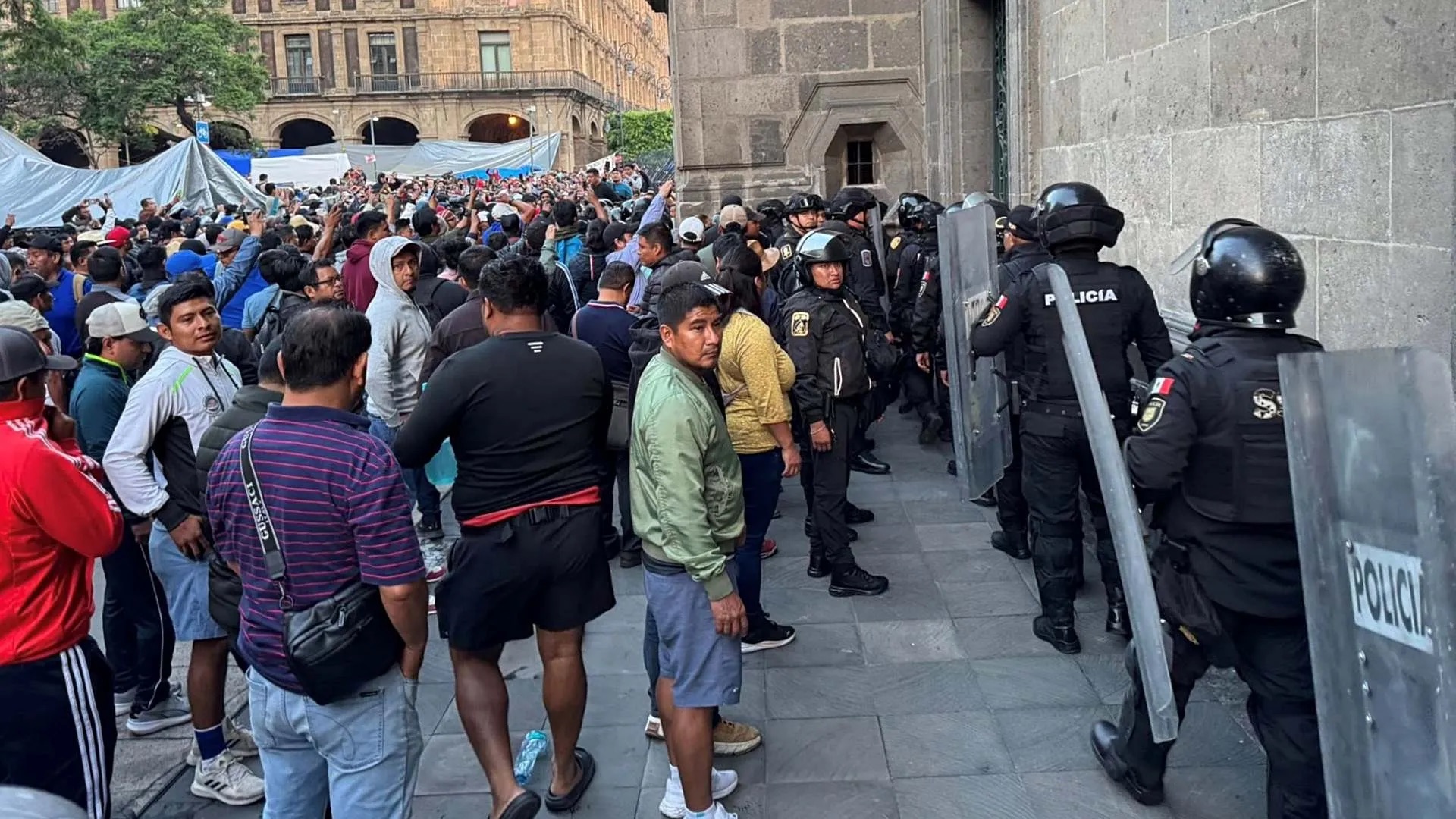 Va la CNTE con bloqueos en distintos puntos de la CDMX 