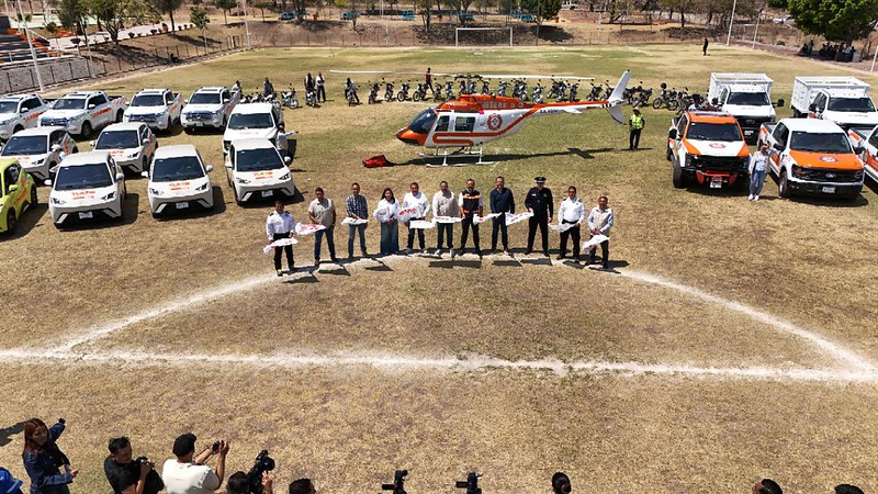 Fortalecen áreas de emergencia con nuevos vehículos en Tlajomulco