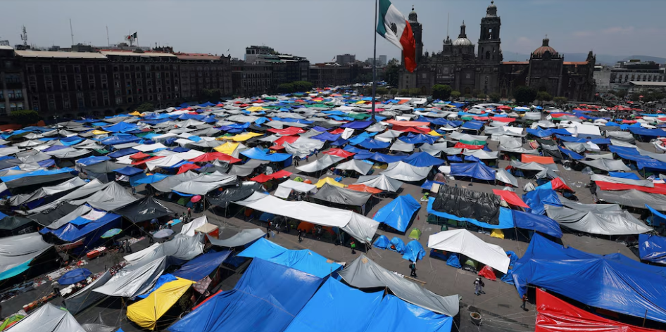 CNTE anuncia bloqueos en SEP, INE y Hacienda este lunes