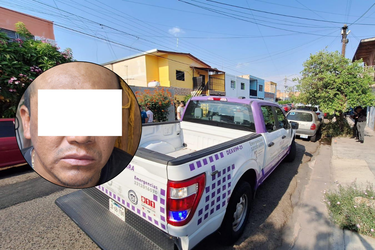Capturado por agredir a su pareja en Guadalajara