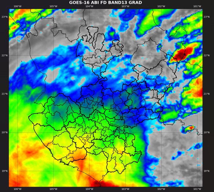 Se esperan granizadas y lluvias puntuales en algunas zonas de Jalisco