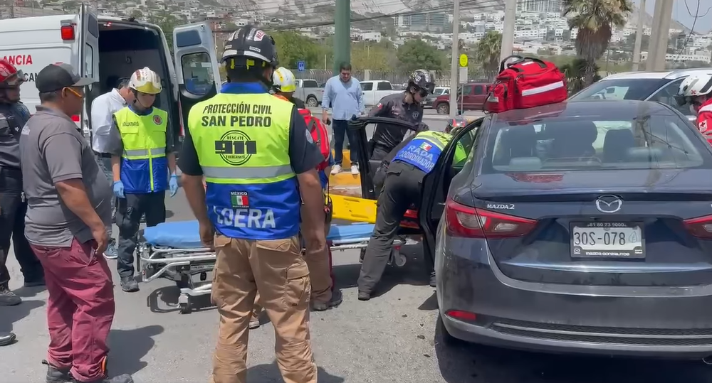 Dos mujeres lesionadas tras accidente ferroviario en San Pedro; una fue hospitalizada