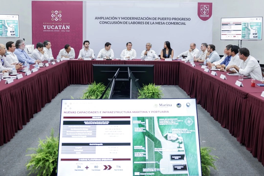 Ampliación del Puerto de Progreso apoyará a economía en Yucatán