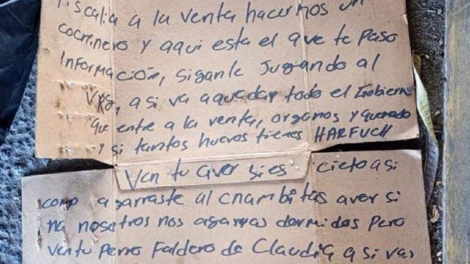 Dejan cuerpos desmembrados con amenazas a Omar García Harfuch en Acapulco