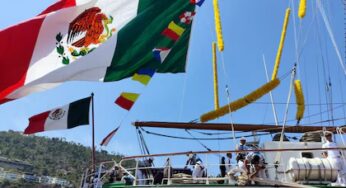 México despide con honores a los cadetes del Cuauhtémoc