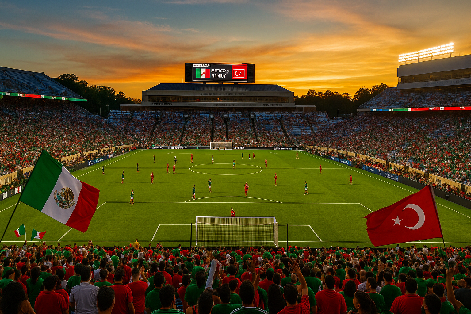 Partido México vs Turquía modifica horario