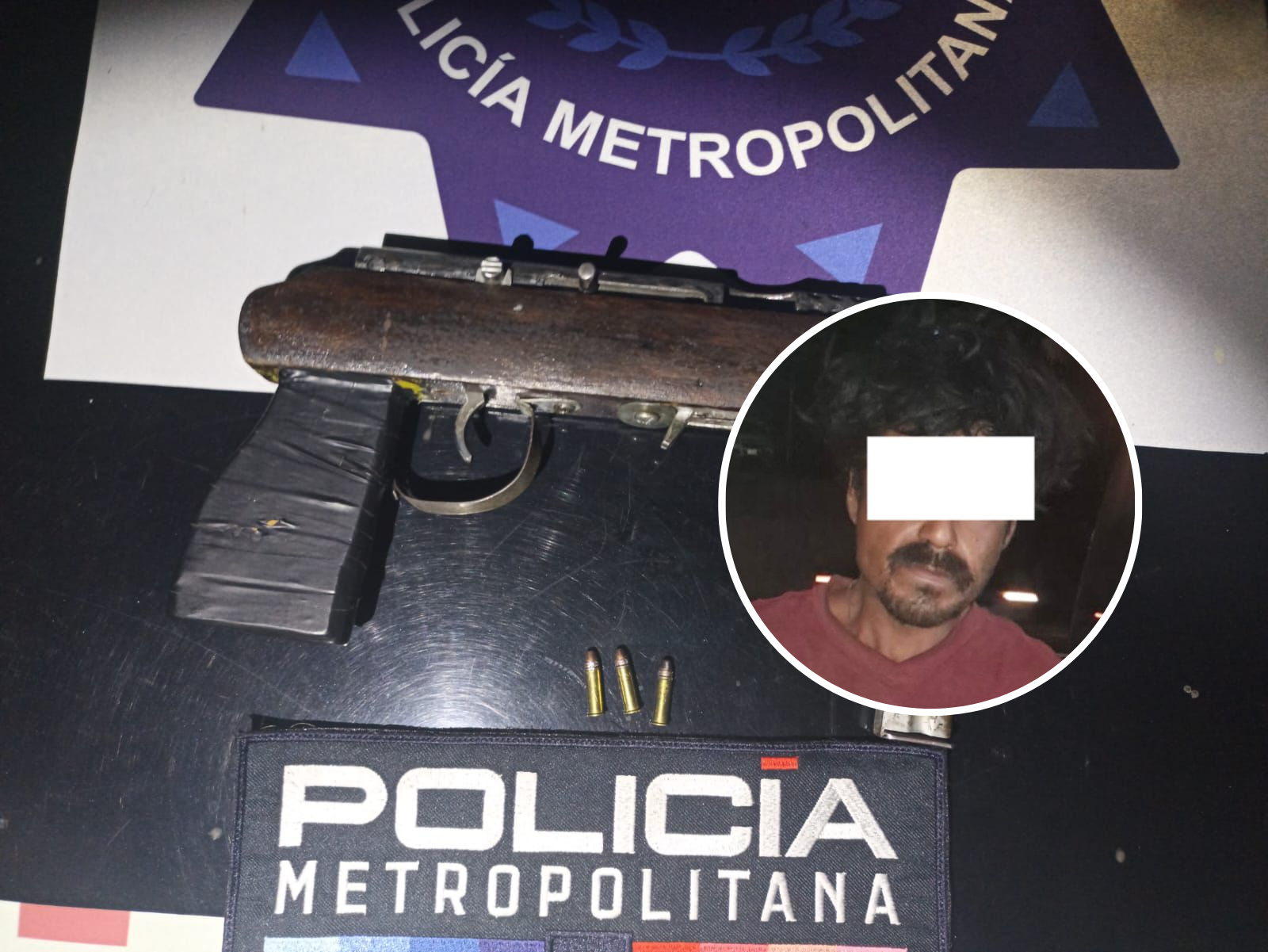 Captura ‘Metropol’ a hombre presuntamente armado en Tlaquepaque