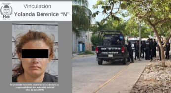 FGE vincula a proceso a mujer por homicidio calificado de policía en Benito Juárez