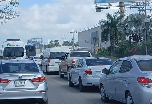 ¿Crece el tráfico vehicular en Quintana Roo?