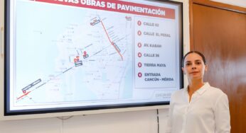 Transformará Ana Paty Peralta a Cancún con obras de infraestructura urbana