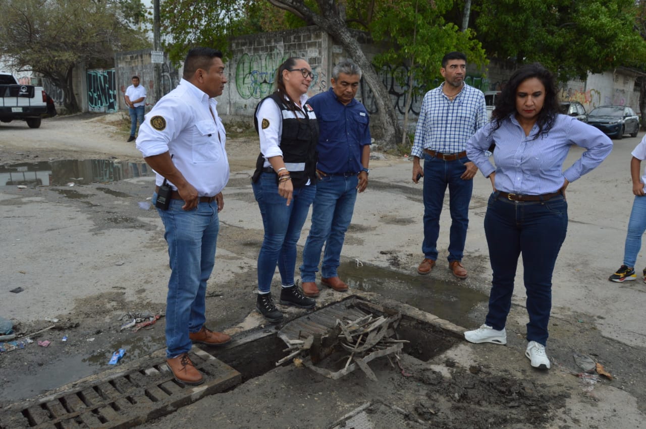 Gobierno de Playa del Carmen supervisa obras y exige soluciones a Aguakan y CFE ante deficiencias detectadas