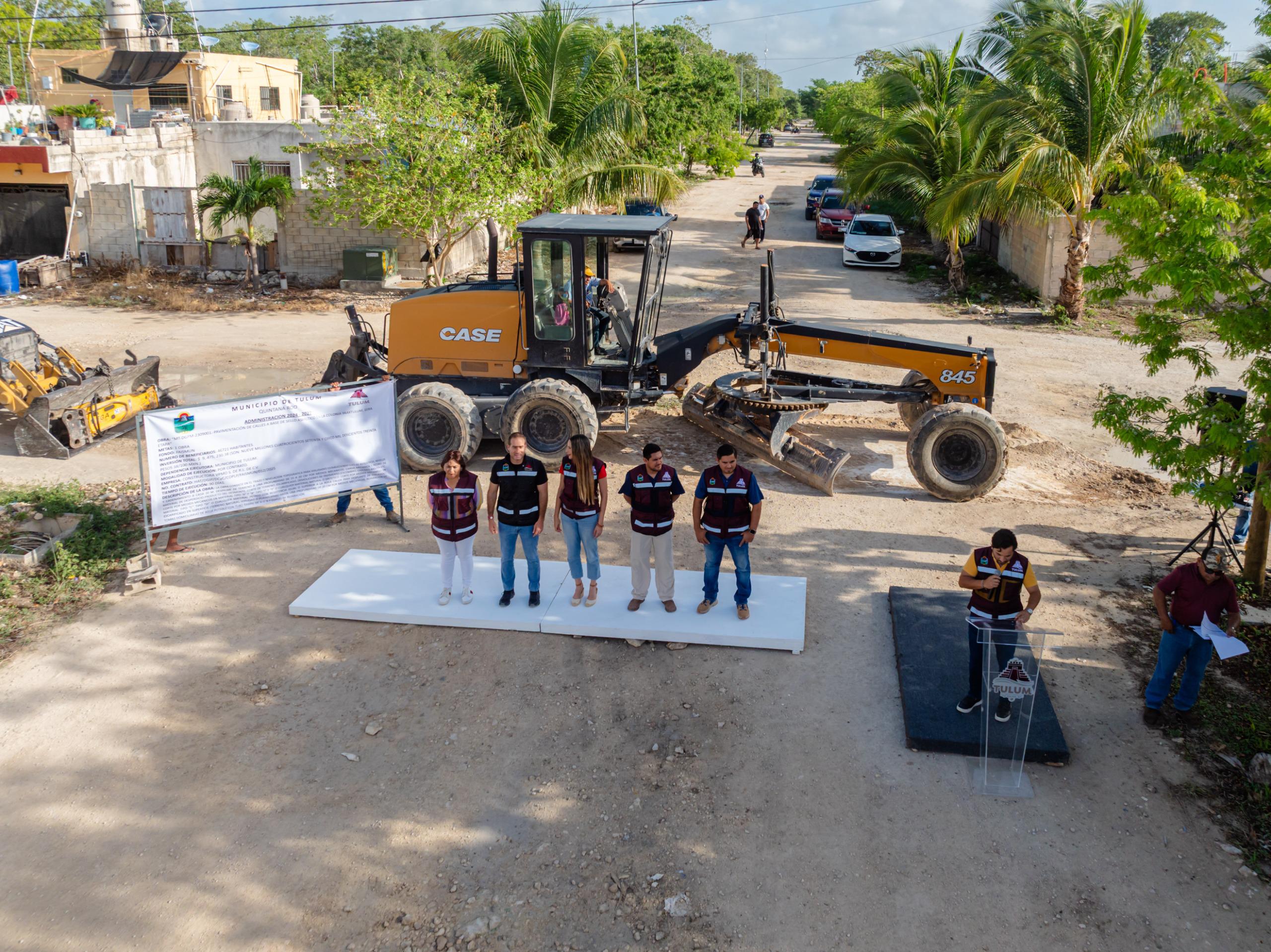 Avanzan la transformación, ahora en colonia Ya’ax Tulum
