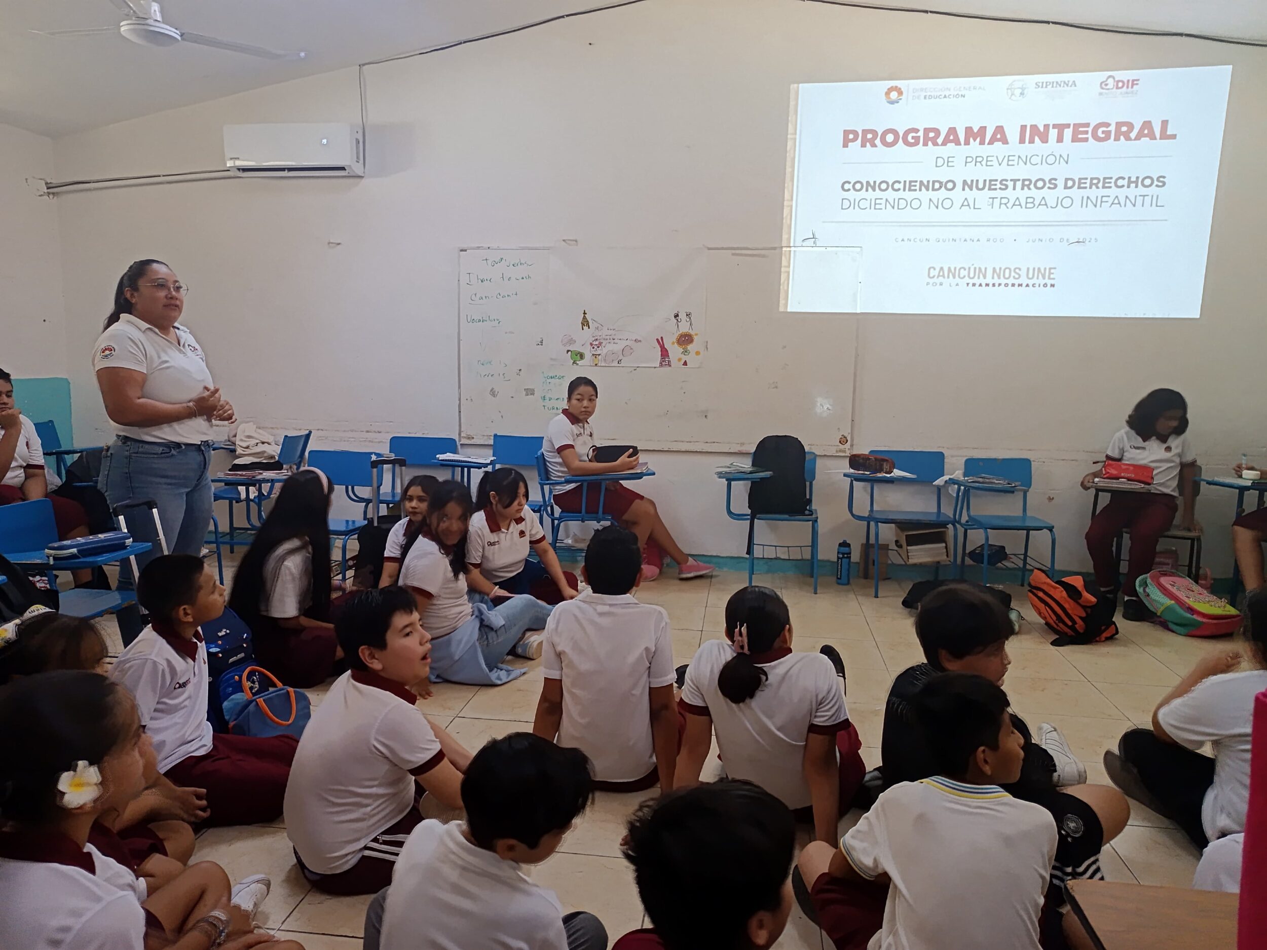 Fortalece DIF Benito Juárez acciones en contra del trabajo infantil