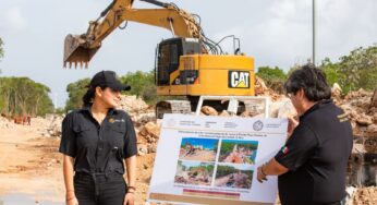 Estefanía Mercado responde con hechos: arranca pavimentación que conecta Villas del Sol con el corazón de Playa del Carmen y mejora la movilidad de más de 48 mil habitantes