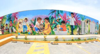 Concluyen los trabajos del mural del Centro de Bienestar Animal en Isla Mujeres