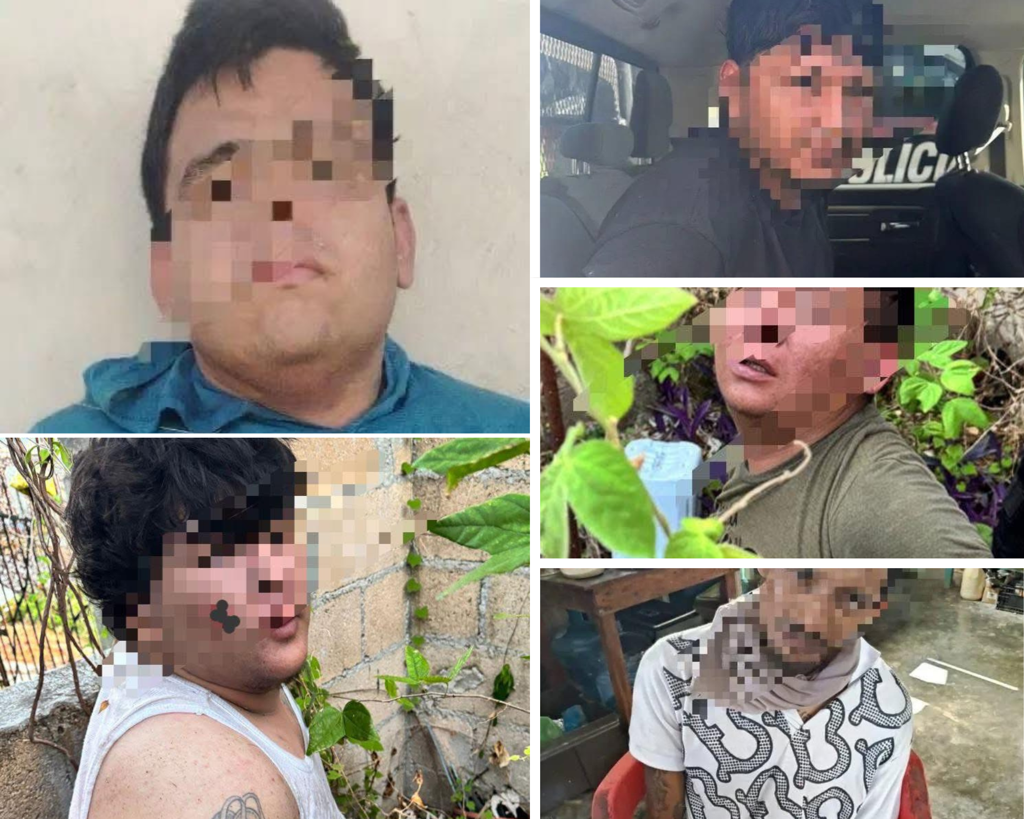 Operativo de seguridad en Chetumal concluye con seis detenciones y un abatido