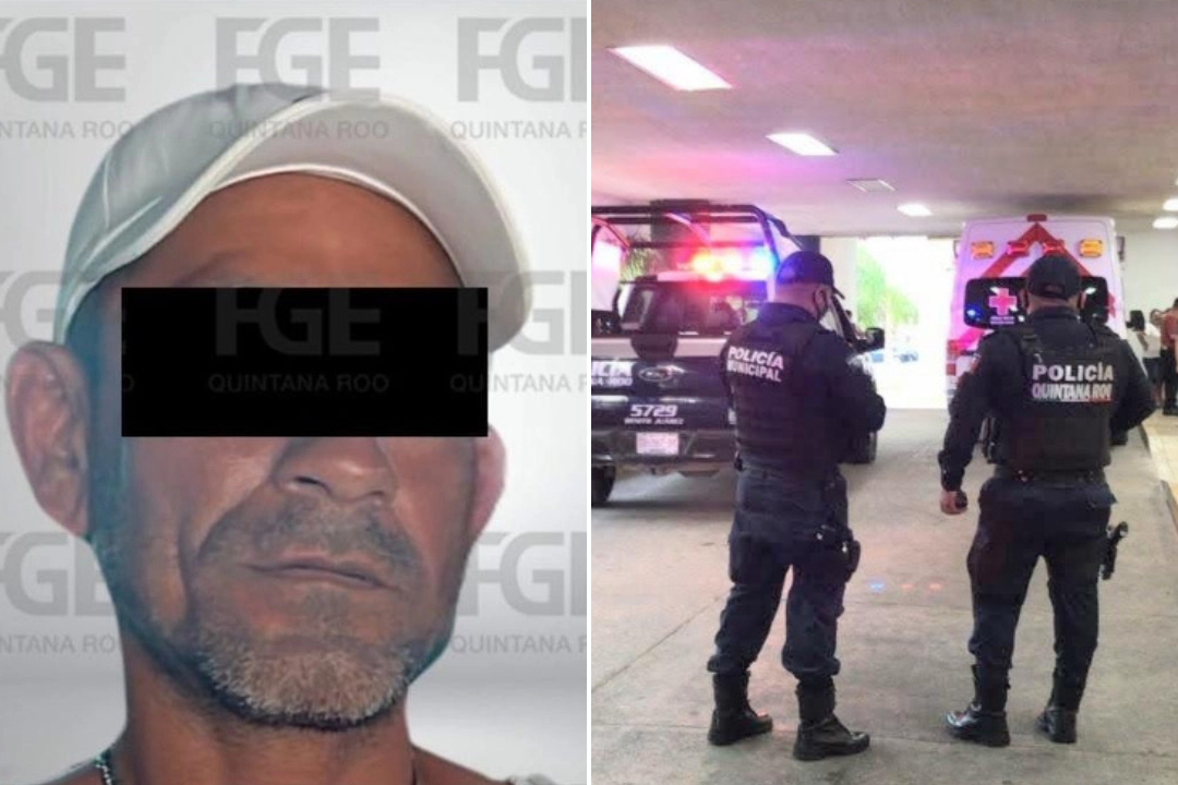 Capturan a sujeto por ataque con ácido a una mujer en Cancún