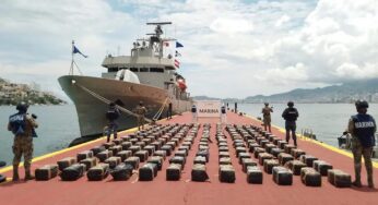 Aseguran toneladas de droga en las costas de Guerrero