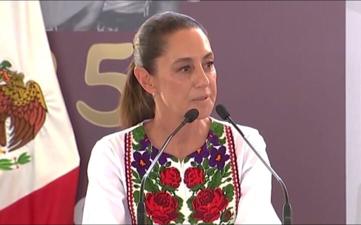 Sheinbaum condena uso de fuerza contra migrantes en Estados Unidos