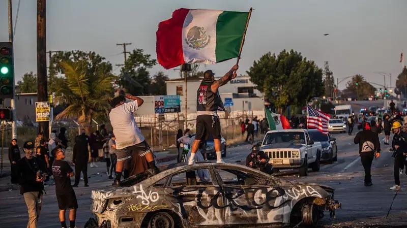 Paramount: Más de un siglo como hogar latino, ahora epicentro de protestas ante la ofensiva migratoria de Trump
