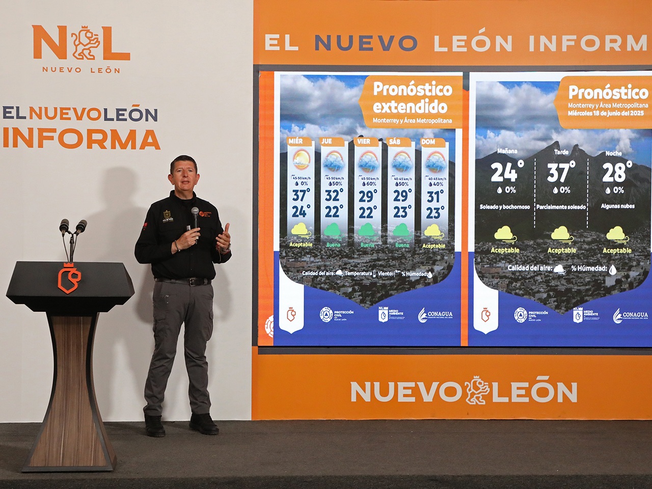 Llama Protección Civil de Nuevo León a Extremar Precauciones Ante Pronóstico de Lluvias