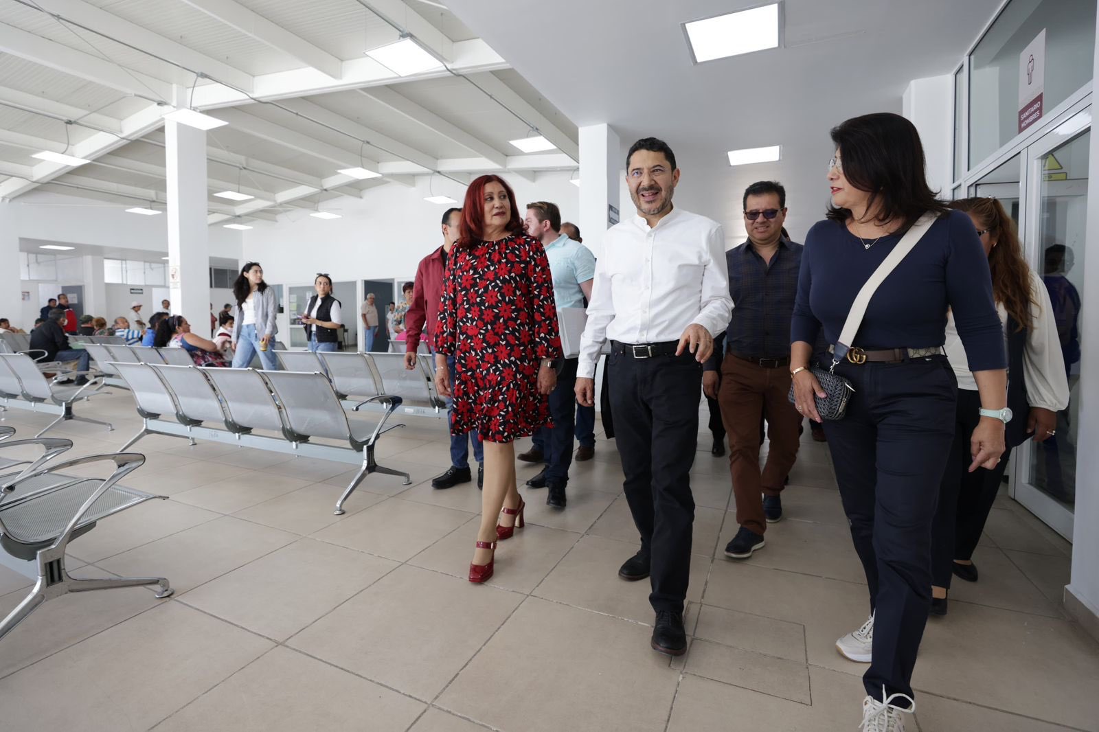 Visita Martí Batres Unidad de Medicina Familiar del ISSSTE “Tecámac”, Estado de México
