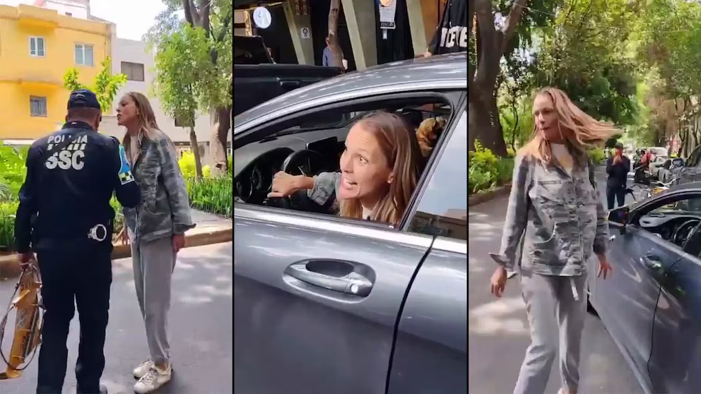 Sanción que podría enfrentar ‘Lady Racista’ tras insultar a un policía de CDMX
