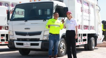 Isla Mujeres refuerza limpieza con camiones nuevos y una meta clara: eficiencia y dignidad