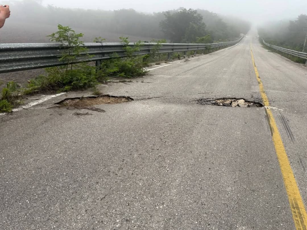Listos los estudios para reparar tramos afectados en Chetumal