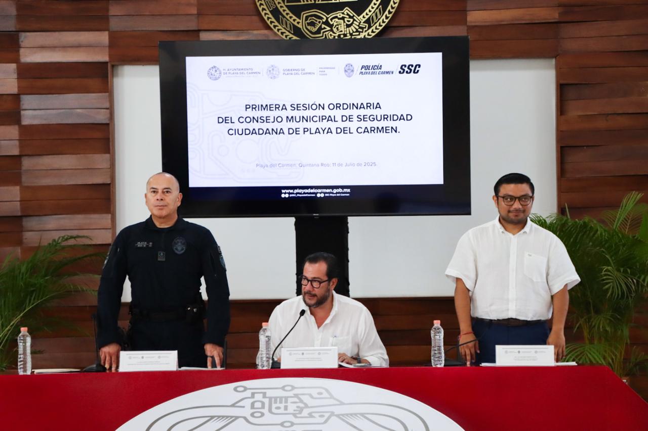 Gobierno de Playa del Carmen construye la paz con legalidad y participación ciudadana
