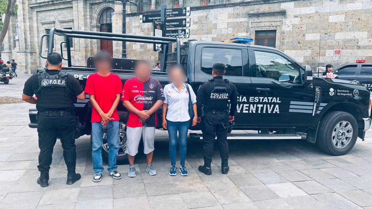 Frustran secuestro virtual de menor en el Centro de Guadalajara; exigían 300 mil pesos de rescate