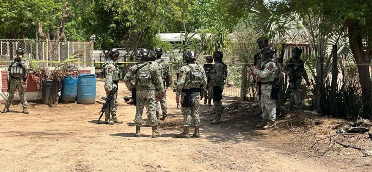 Enfrentamiento entre células criminales en El Pozo, Sinaloa deja varios muertos y un herido