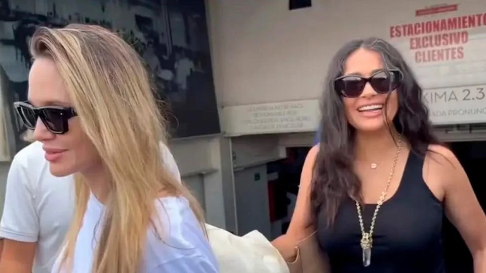 Salma Hayek y Angelina Jolie recorren Veracruz escoltadas por seguridad estatal