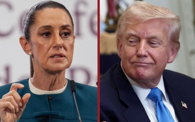 Sheinbaum habla con Trump y destaca cooperación sin renunciar a la soberanía en plena crisis arancelaria