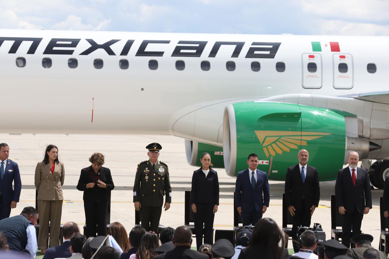 Sheinbaum defiende recuperación de Mexicana de Aviación y adquisición de 20 aeronaves
