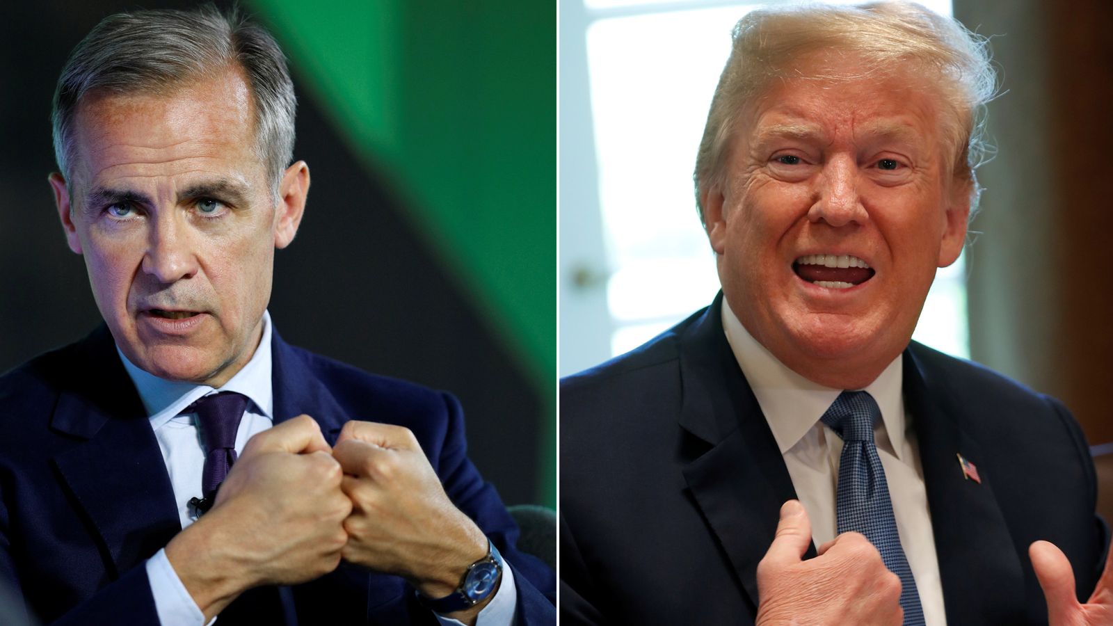 Trump amenaza con imponer arancel de 35% a productos canadienses 