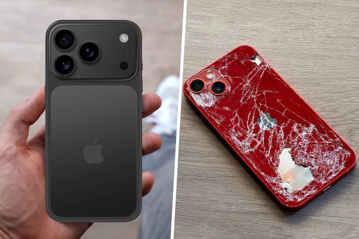 El iPhone 17 Pro con nuevo diseño soporta caídas