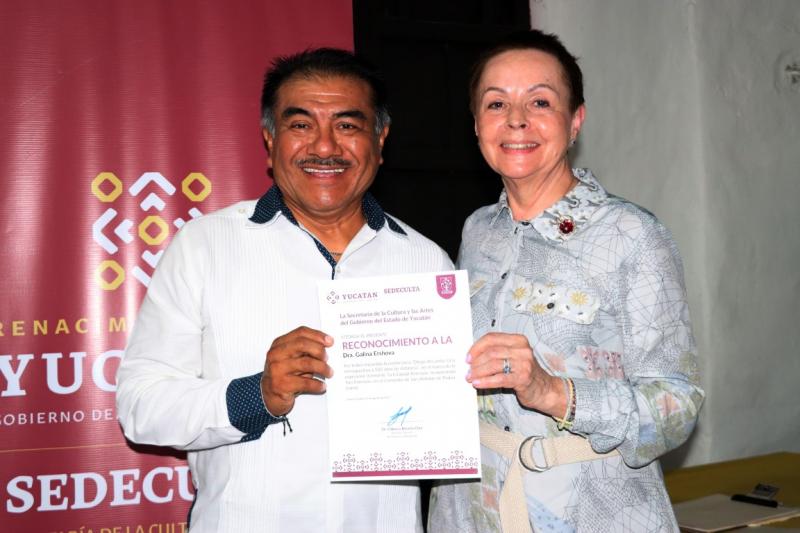 Yucatán y Rusia rinden homenaje a Yuri Knórosov