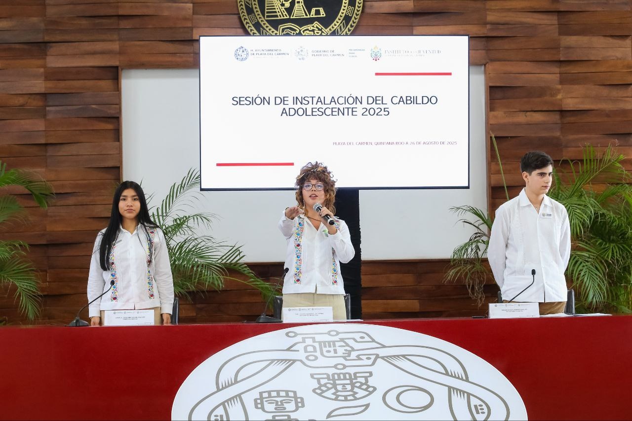 Gobierno de Playa del Carmen instala el Cabildo Adolescente 2025
